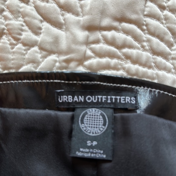 Urban Outfitters Vegan Patent Leather Mini Dress Small - Picture 4 of 4